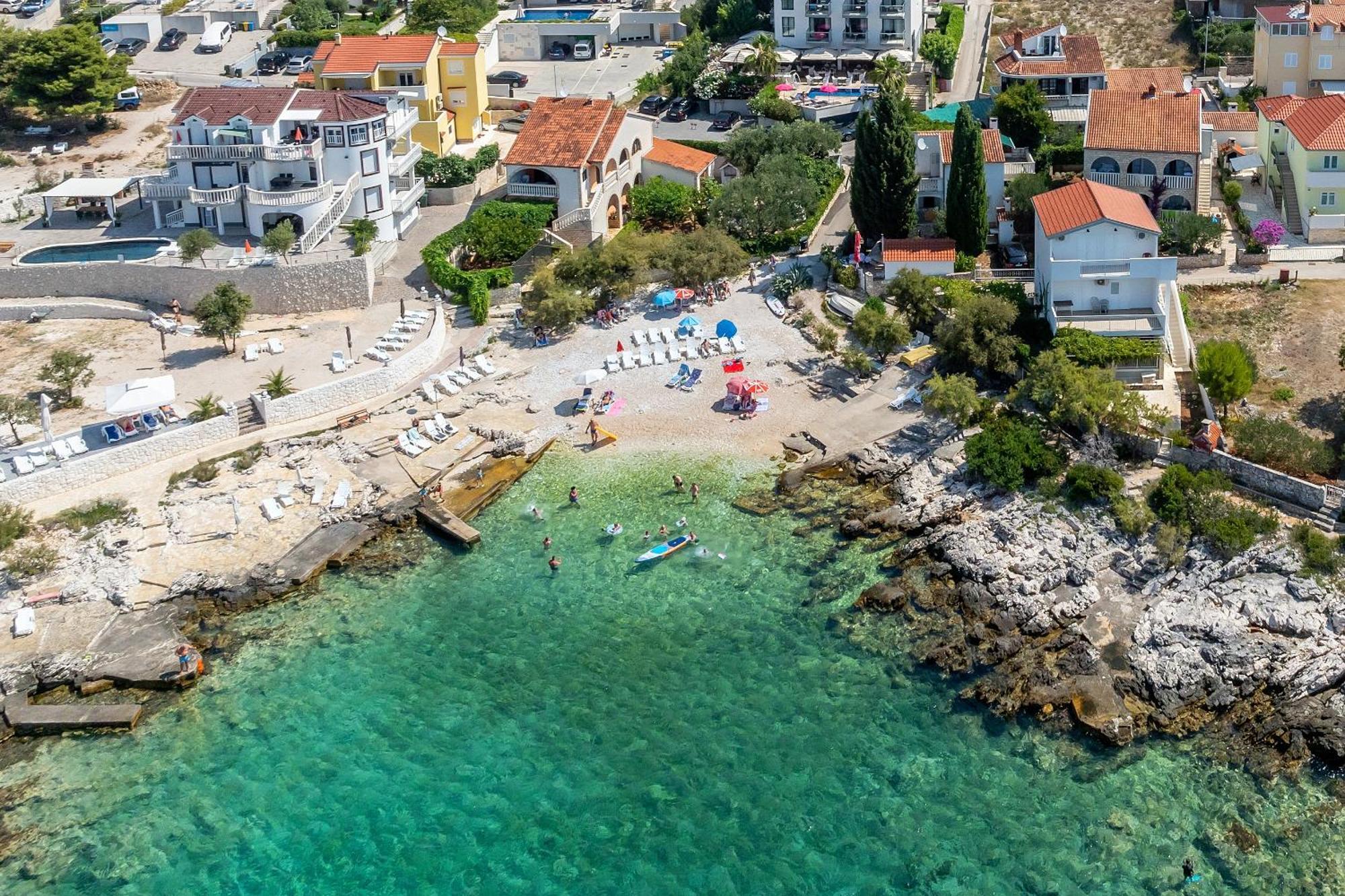 Seaside Apartments With A Swimming Pool Zecevo Rtic, Rogoznica - 8366 Zewnętrze zdjęcie